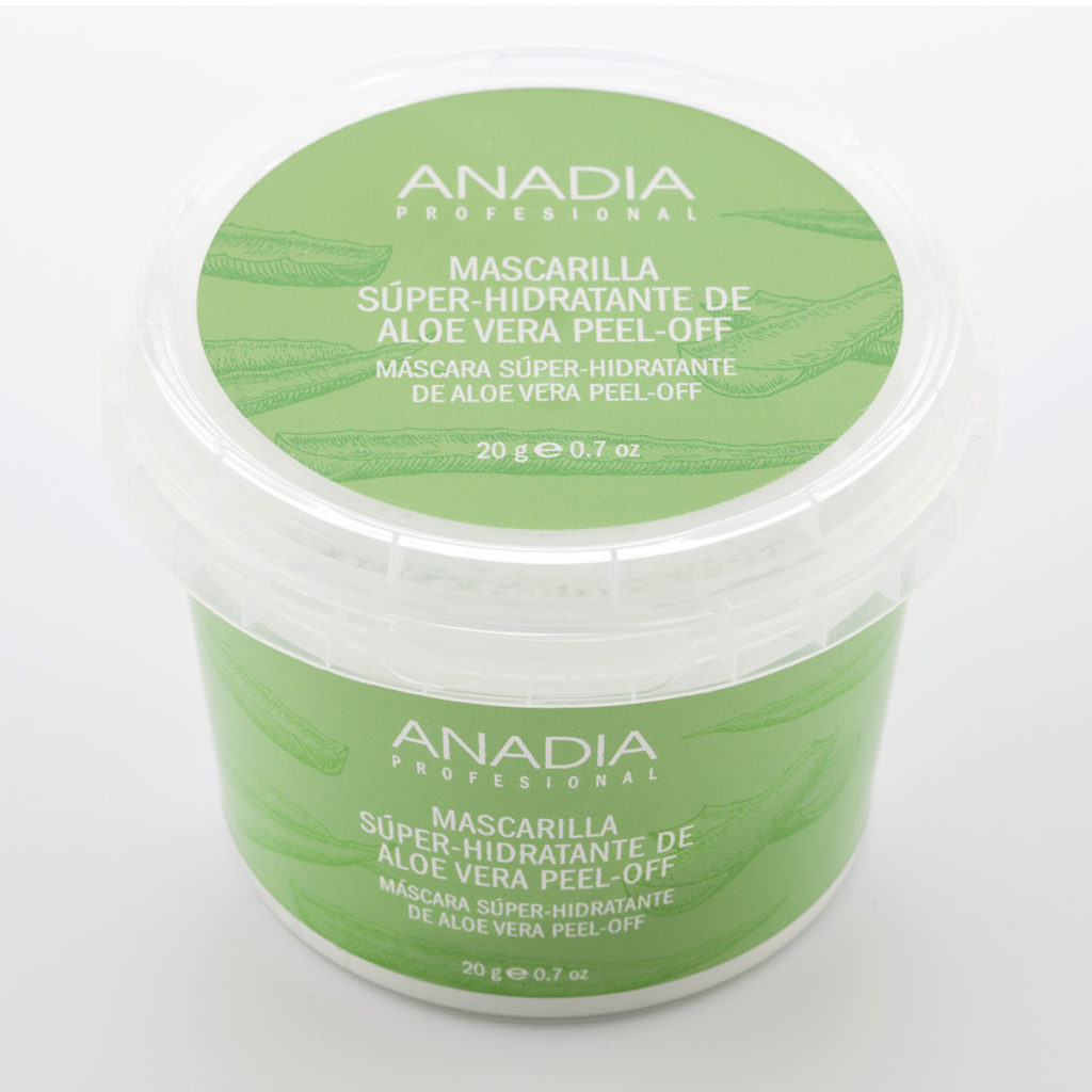 Mascarilla Súper Hidratante De Aloe Vera Peel Off Anadia Profesional